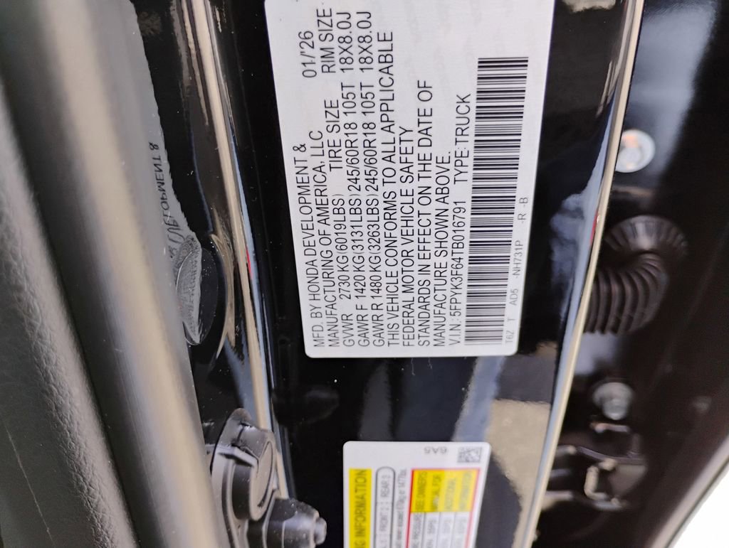 New 2026 Honda Ridgeline TrailSport image 35