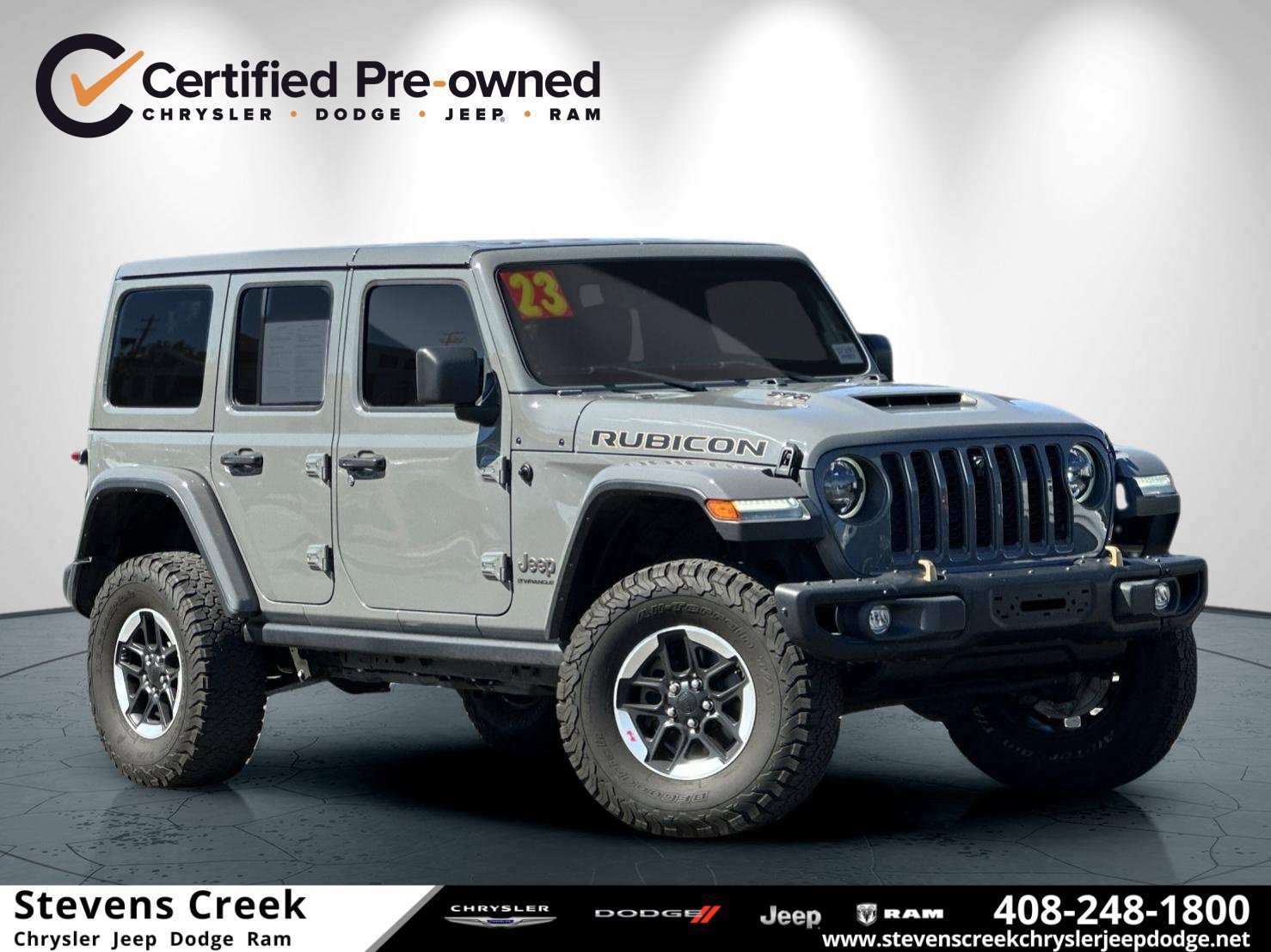 Certified 2023 Jeep Wrangler Unlimited Rubicon 392 w/ Trailer Tow Package