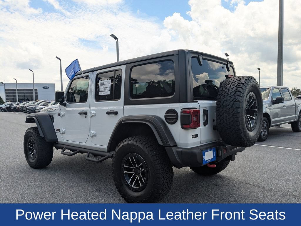 Used 2024 Jeep Wrangler Unlimited Rubicon w/ XTREMEE 35" Tire Package AWD/4WD image 7