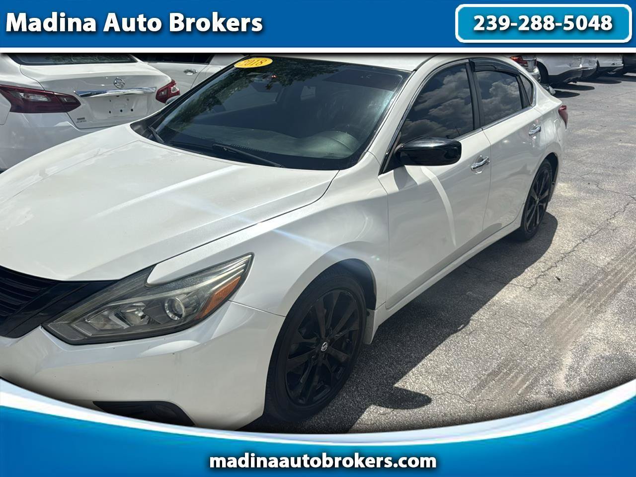 Used 2018 Nissan Altima 2.5 SR w/ SR Midnight Edition