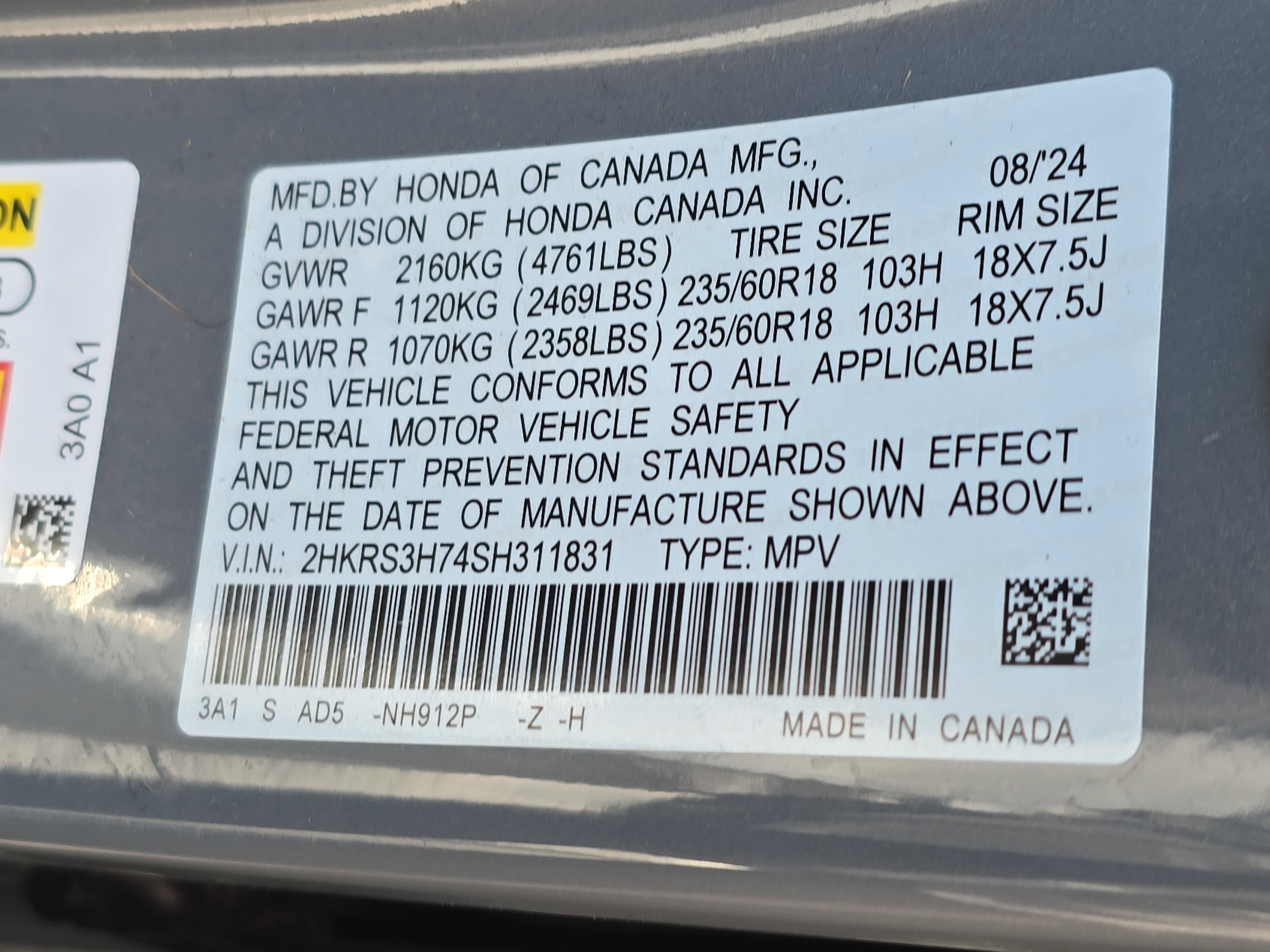 Certified 2025 Honda CR-V EX-L image 33