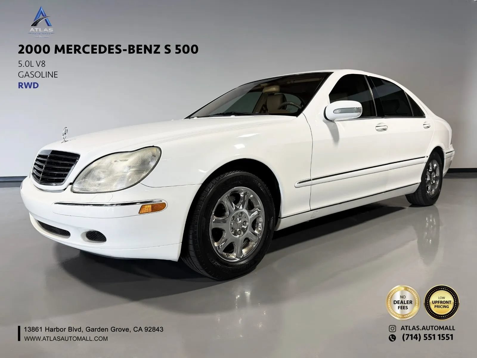 Used 2000 Mercedes-Benz S 500 w/ K2 Opt Pkg