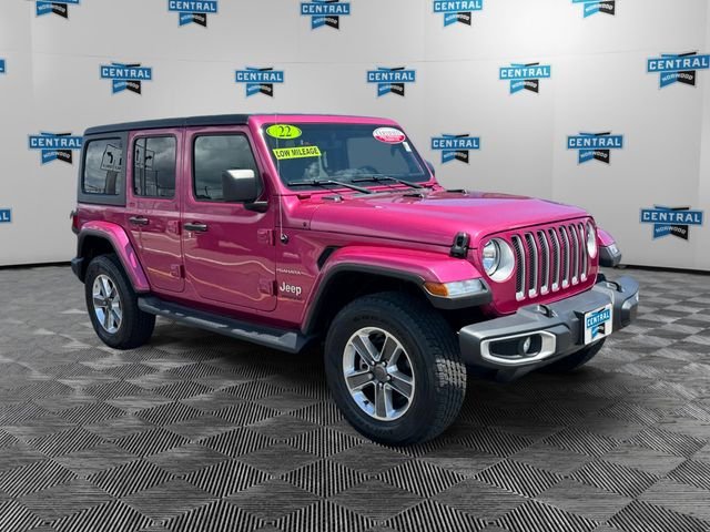 Used 2022 Jeep Wrangler Unlimited Sahara w/ Cold Weather Group AWD/4WD image 8