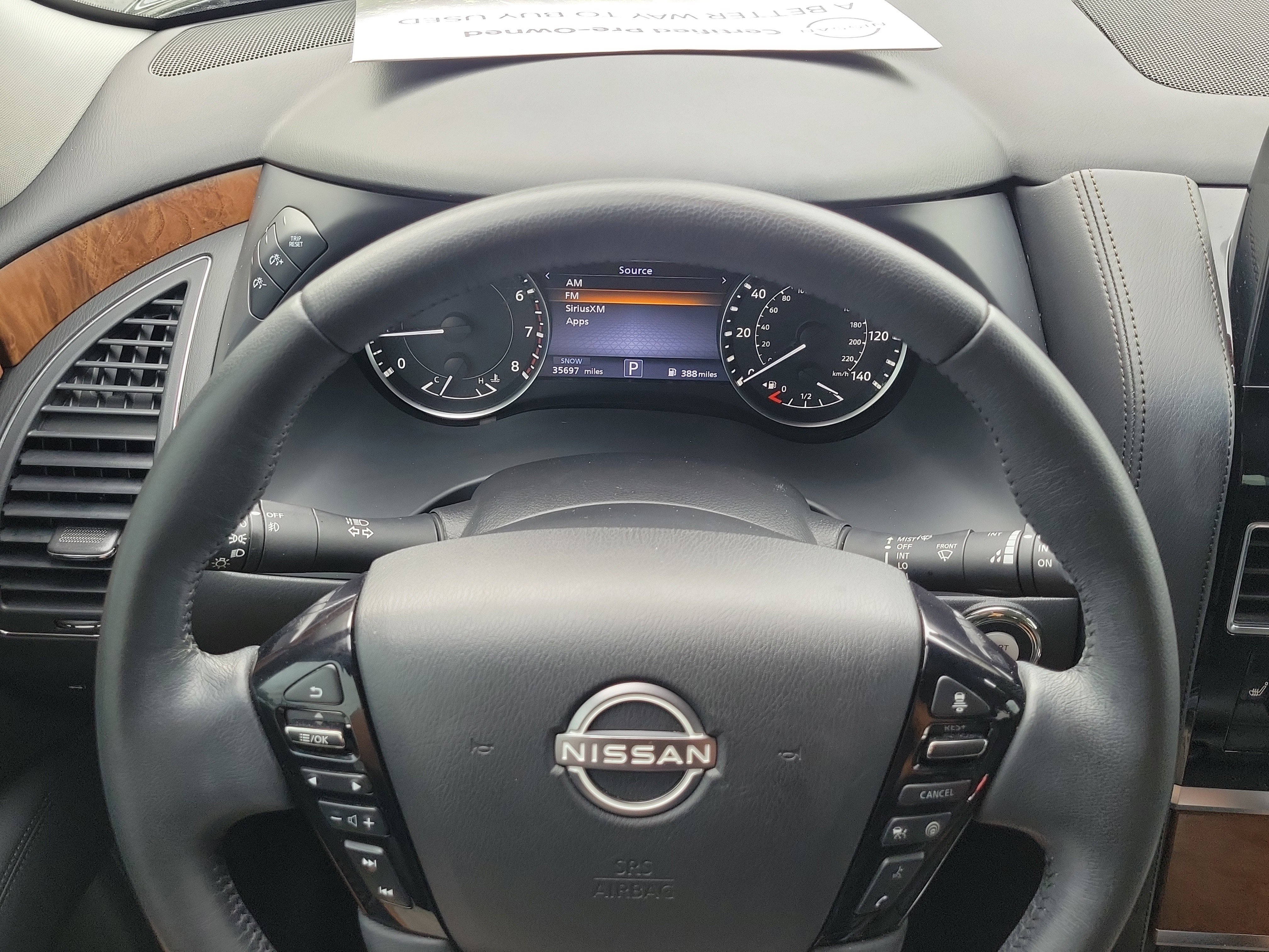 Certified 2023 Nissan Armada SL w/ Captain's Chairs Package RWD image 22