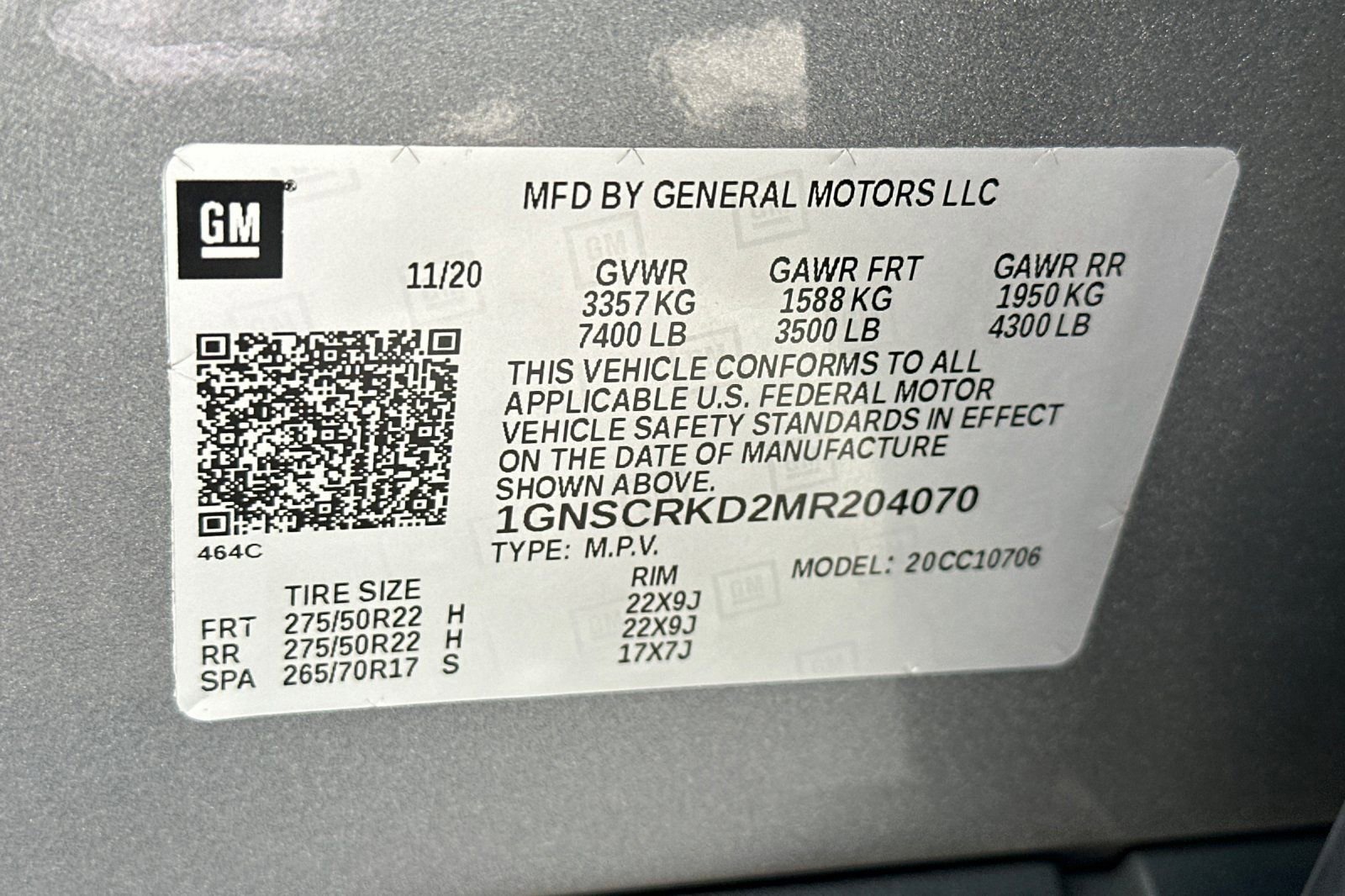 Used 2021 Chevrolet Tahoe RST w/ Luxury Package image 42