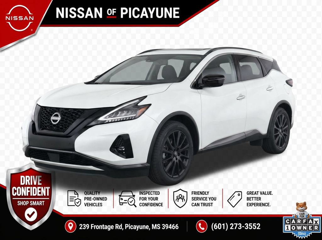 Certified 2023 Nissan Murano SV w/ SV Midnight Edition Package FWD image 1