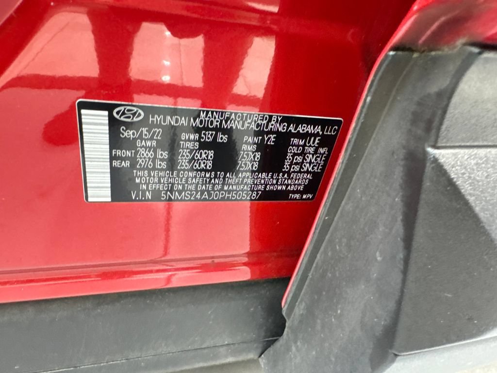 Used 2023 Hyundai Santa Fe SEL FWD image 89