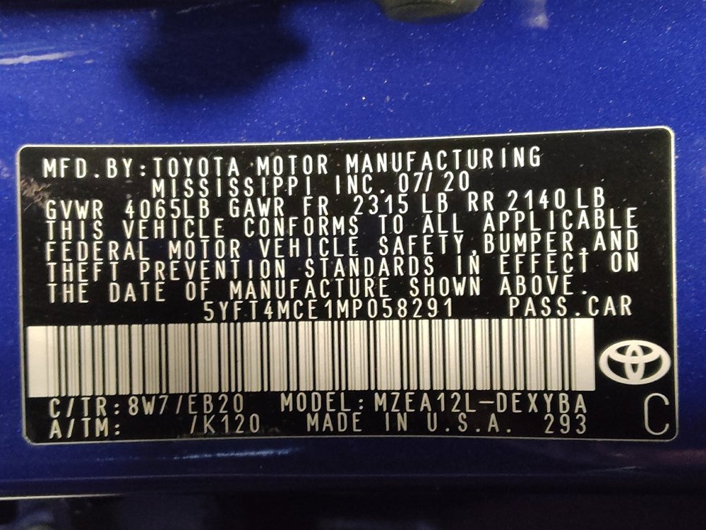 Used 2021 Toyota Corolla XSE FWD image 33