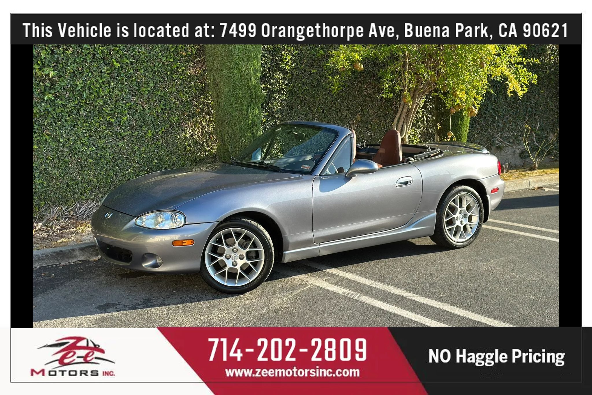 Used 2002 MAZDA MX-5 Miata SE RWD image 13