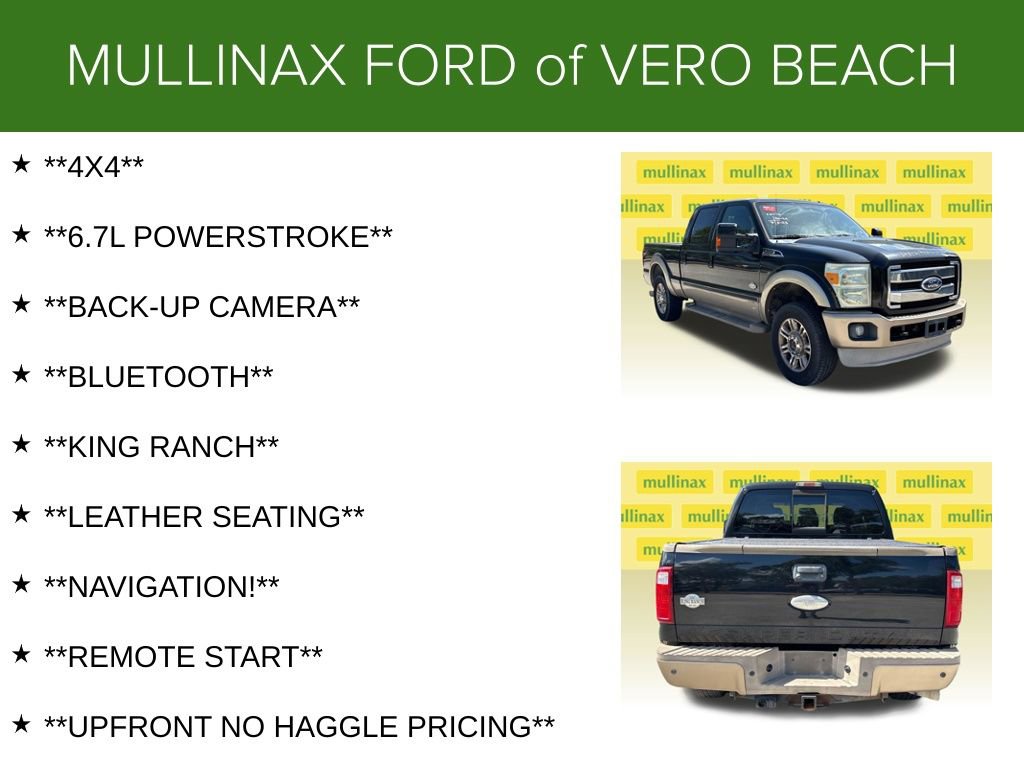 Used 2011 Ford F250 King Ranch w/ FX4 Off Road Pkg AWD/4WD image 5