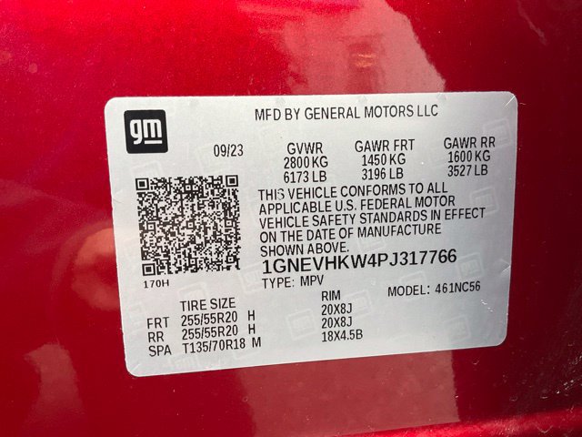 Used 2023 Chevrolet Traverse LT w/ LT Premium Package AWD/4WD image 36