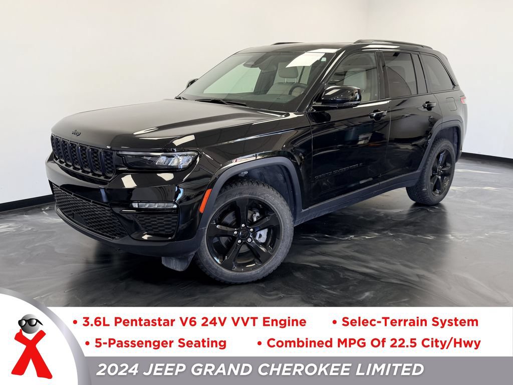 Used 2024 Jeep Grand Cherokee Limited w/ Black Appearance Package