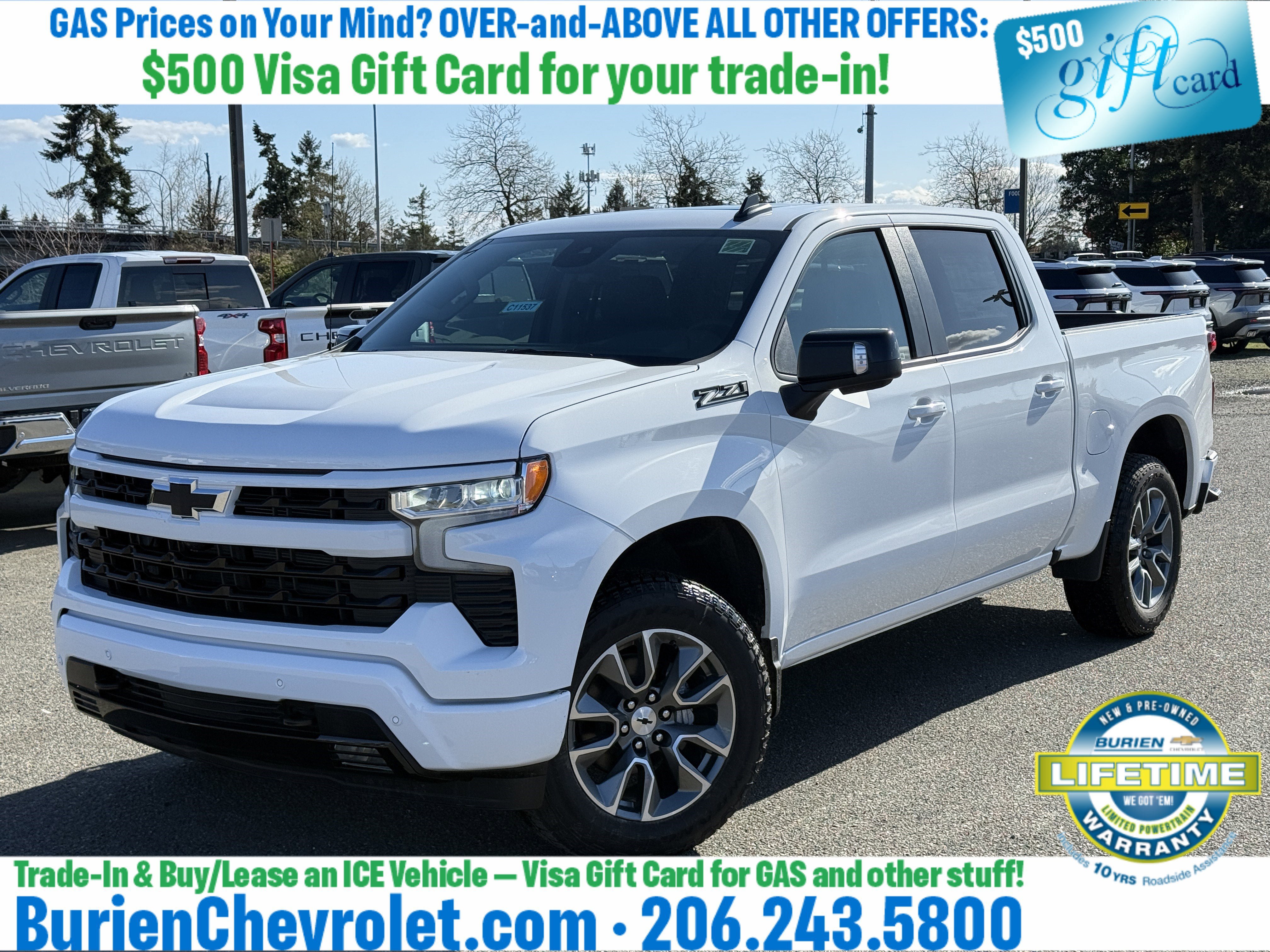 New 2026 Chevrolet Silverado 1500 RST w/ RST All Star Premium Package AWD/4WD image 1