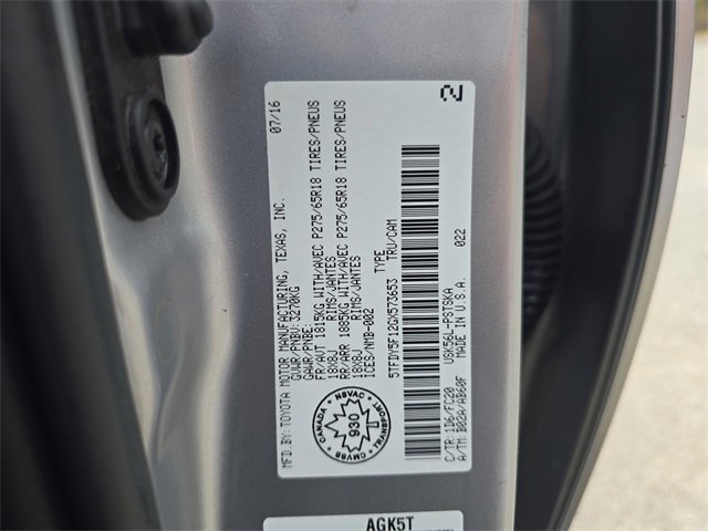 Used 2016 Toyota Tundra SR5 image 29