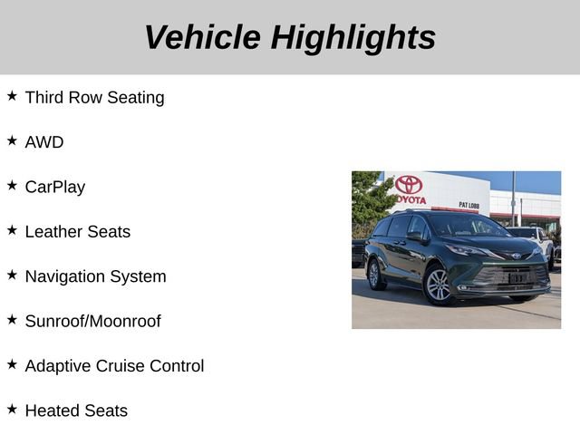 Used 2022 Toyota Sienna Platinum AWD/4WD image 5