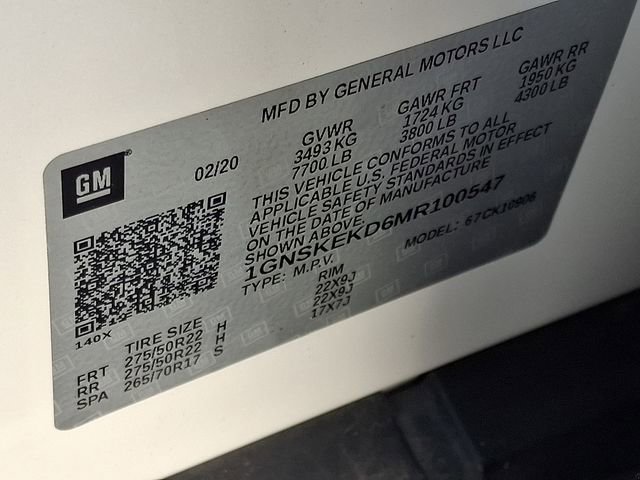 Used 2021 Chevrolet Suburban RST w/ Luxury Package image 27