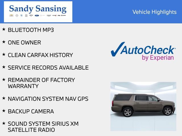 Used 2016 Chevrolet Suburban LT w/ Max Trailering Package image 6