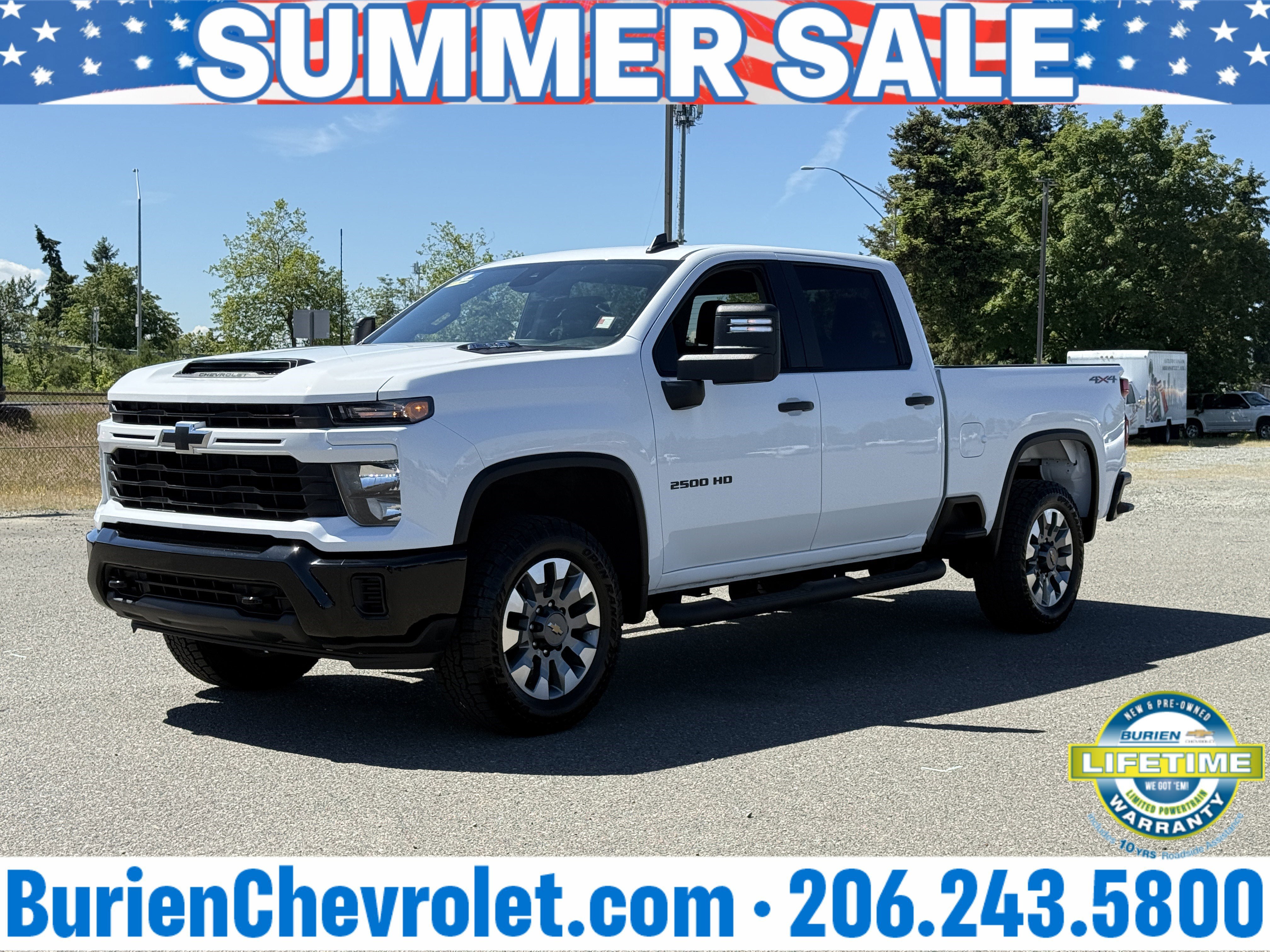 Used 2024 Chevrolet Silverado 2500 Custom w/ Custom Convenience Package AWD/4WD image 43