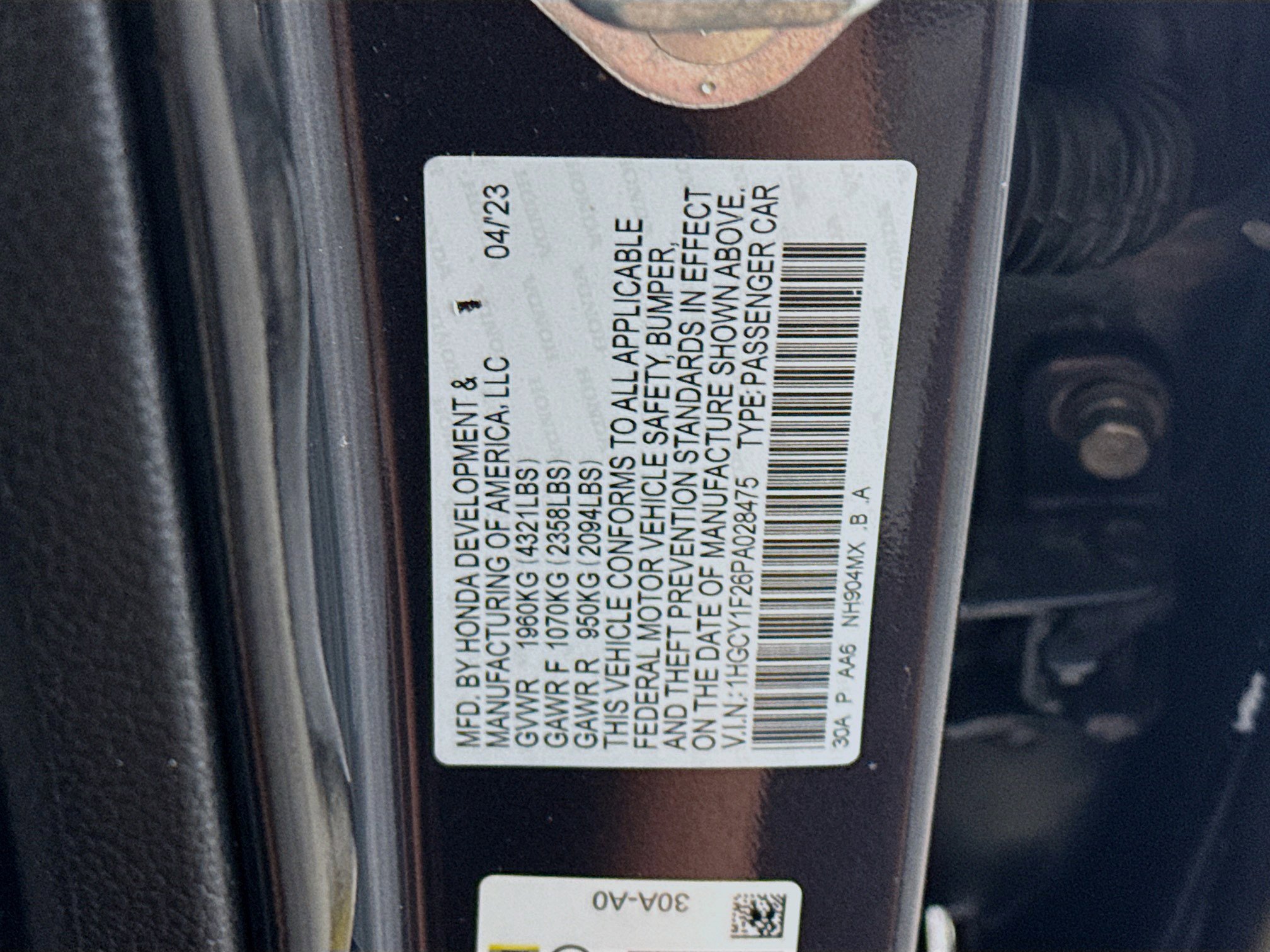 Used 2023 Honda Accord LX image 40