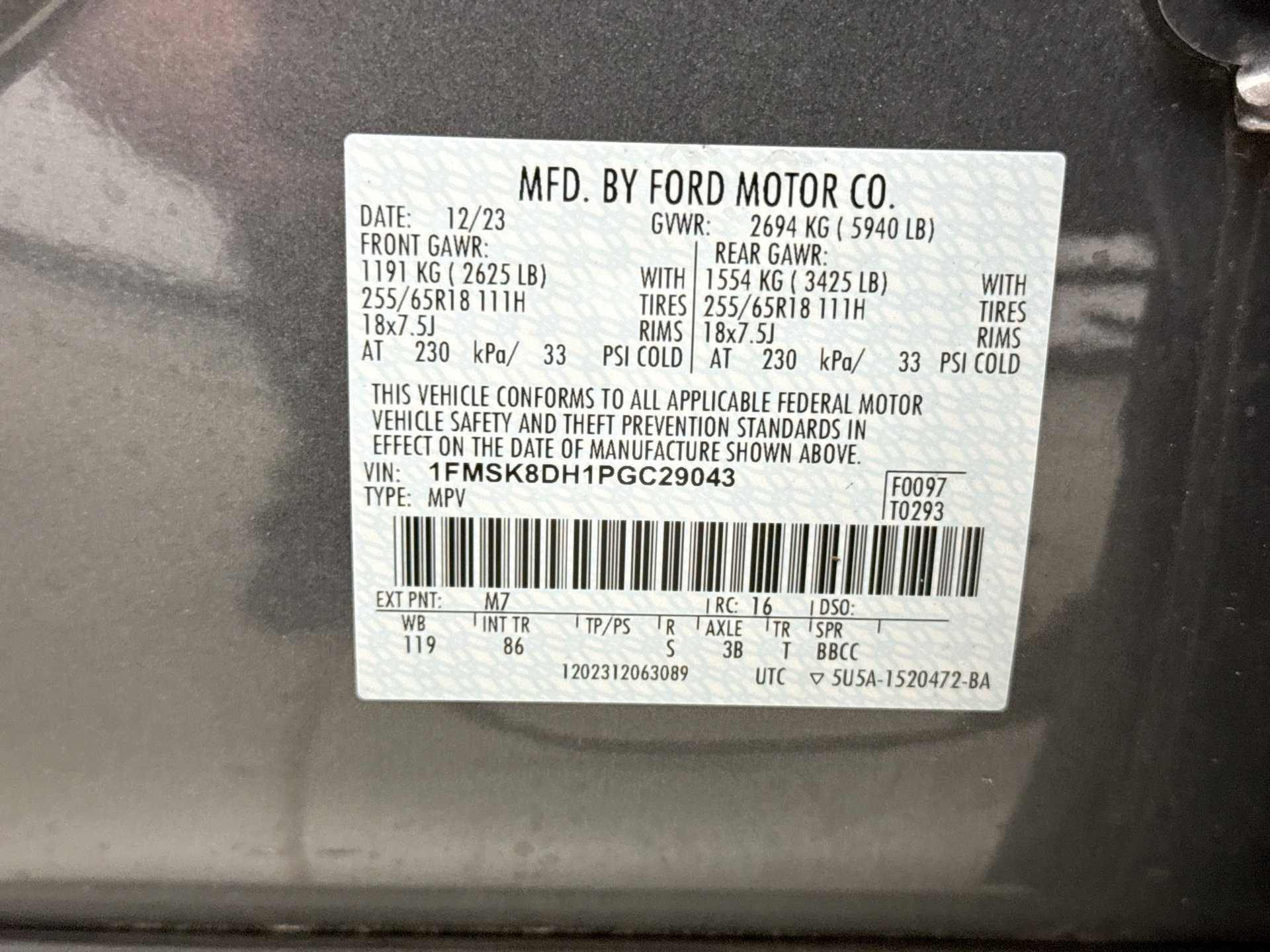 Used 2023 Ford Explorer XLT image 19