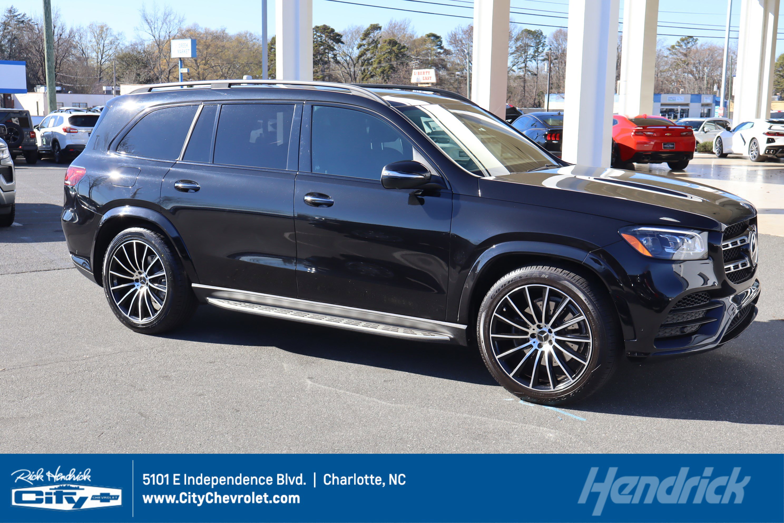 Used 2021 Mercedes-Benz GLS 580 4MATIC image 1