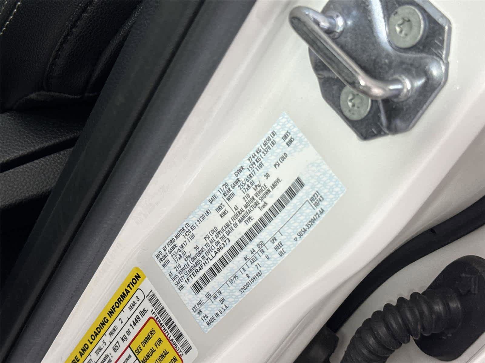 Used 2020 Ford Ranger Lariat w/ Equipment Group 501A Mid image 30