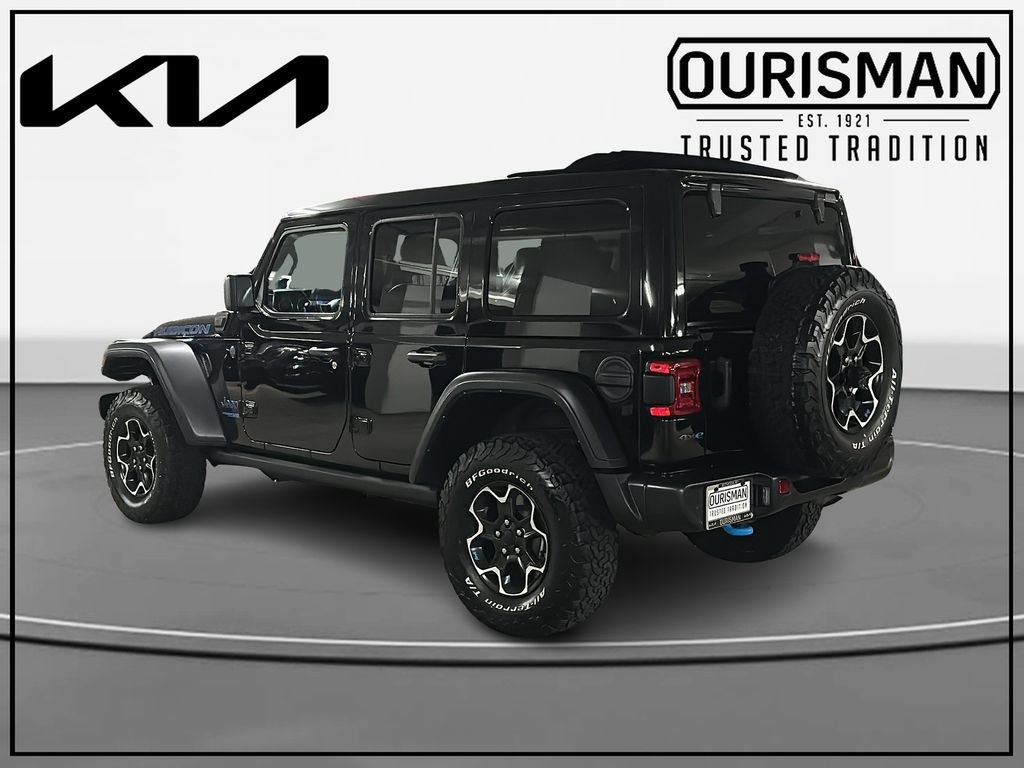 Used 2022 Jeep Wrangler Unlimited Rubicon 4xe w/ Cold Weather Group AWD/4WD image 3