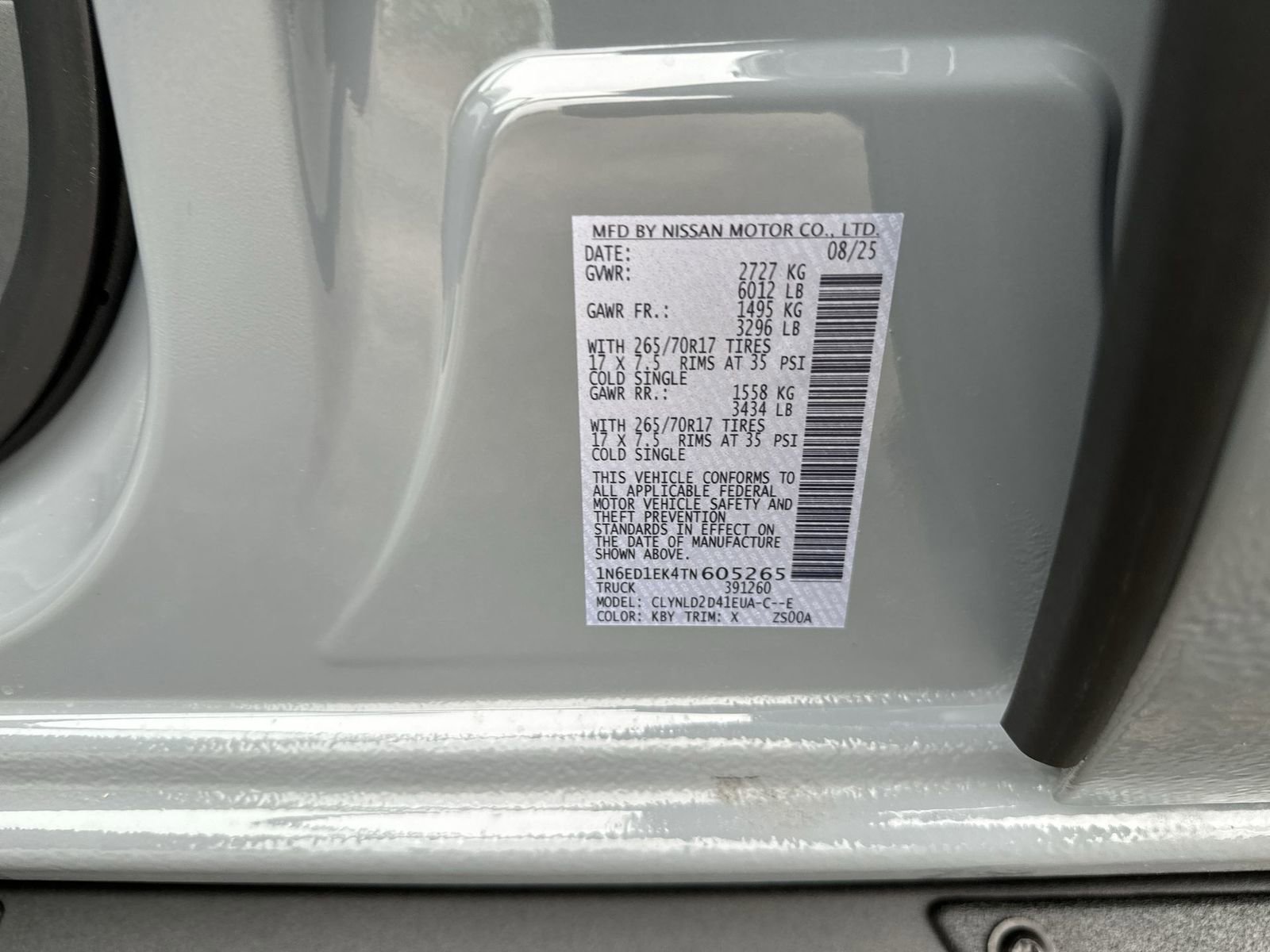 Used 2026 Nissan Frontier PRO-4X w/ Pro-4x Convenience Package image 36