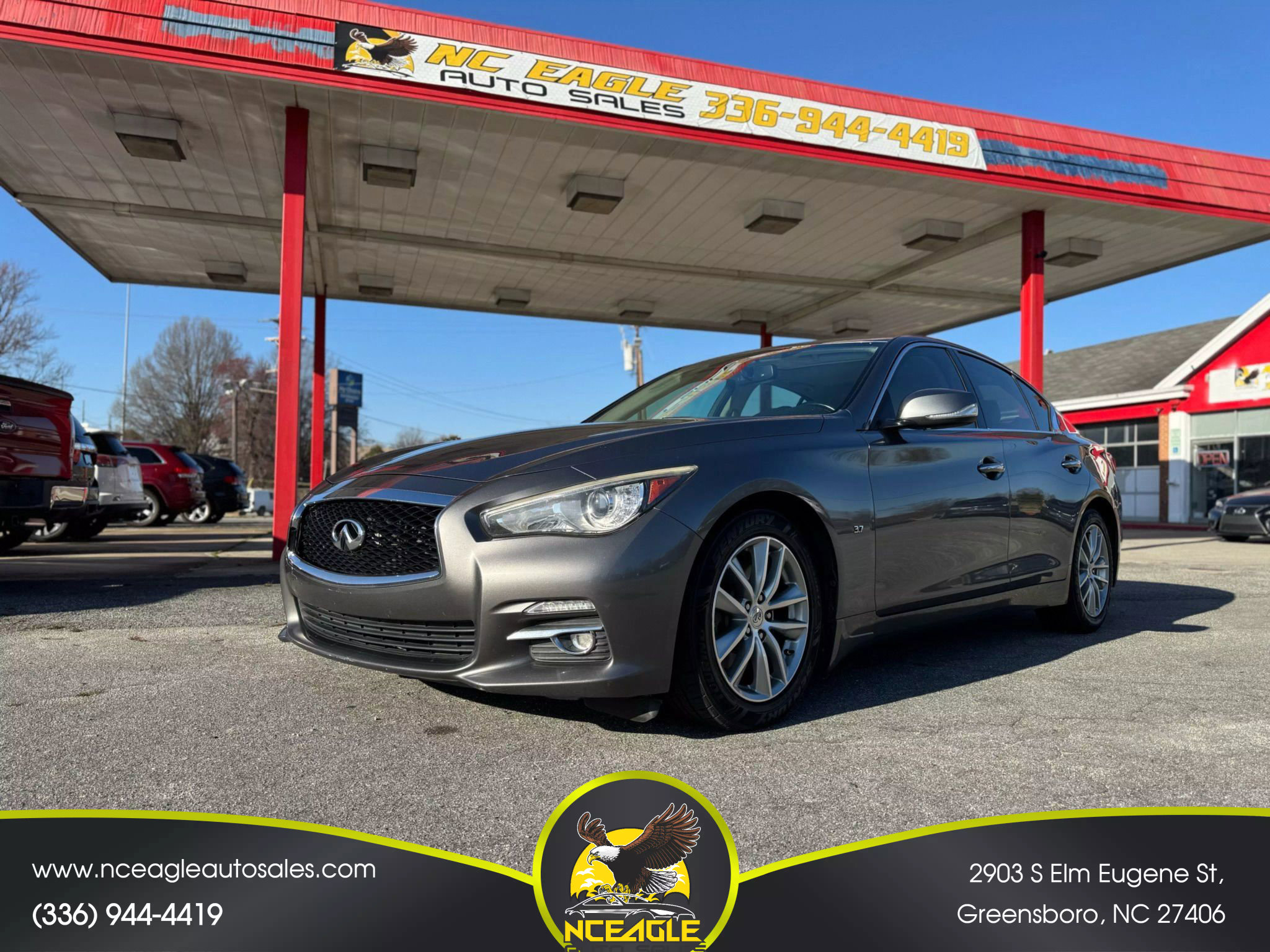 Used 2015 INFINITI Q50 Premium w/ Navigation Package