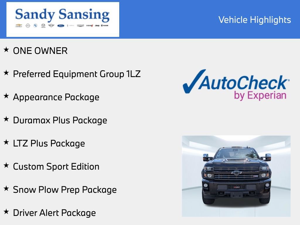 Used 2018 Chevrolet Silverado 3500 LTZ w/ Duramax Plus Package AWD/4WD image 7