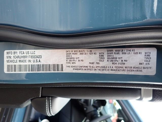 New 2026 Jeep Grand Cherokee Limited image 16