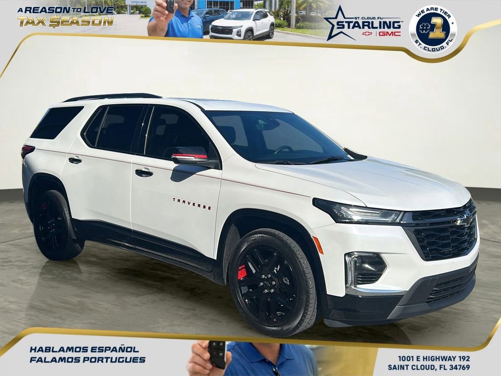 Certified 2023 Chevrolet Traverse Premier w/ Redline Edition image 7