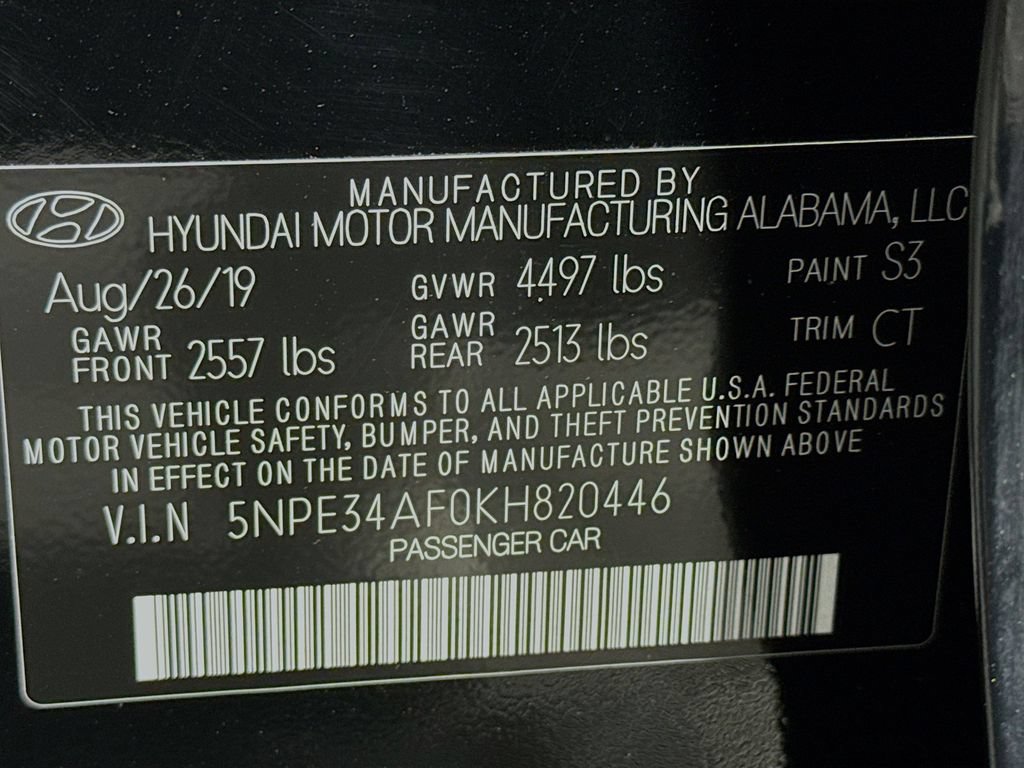 Used 2019 Hyundai Sonata Limited FWD image 30