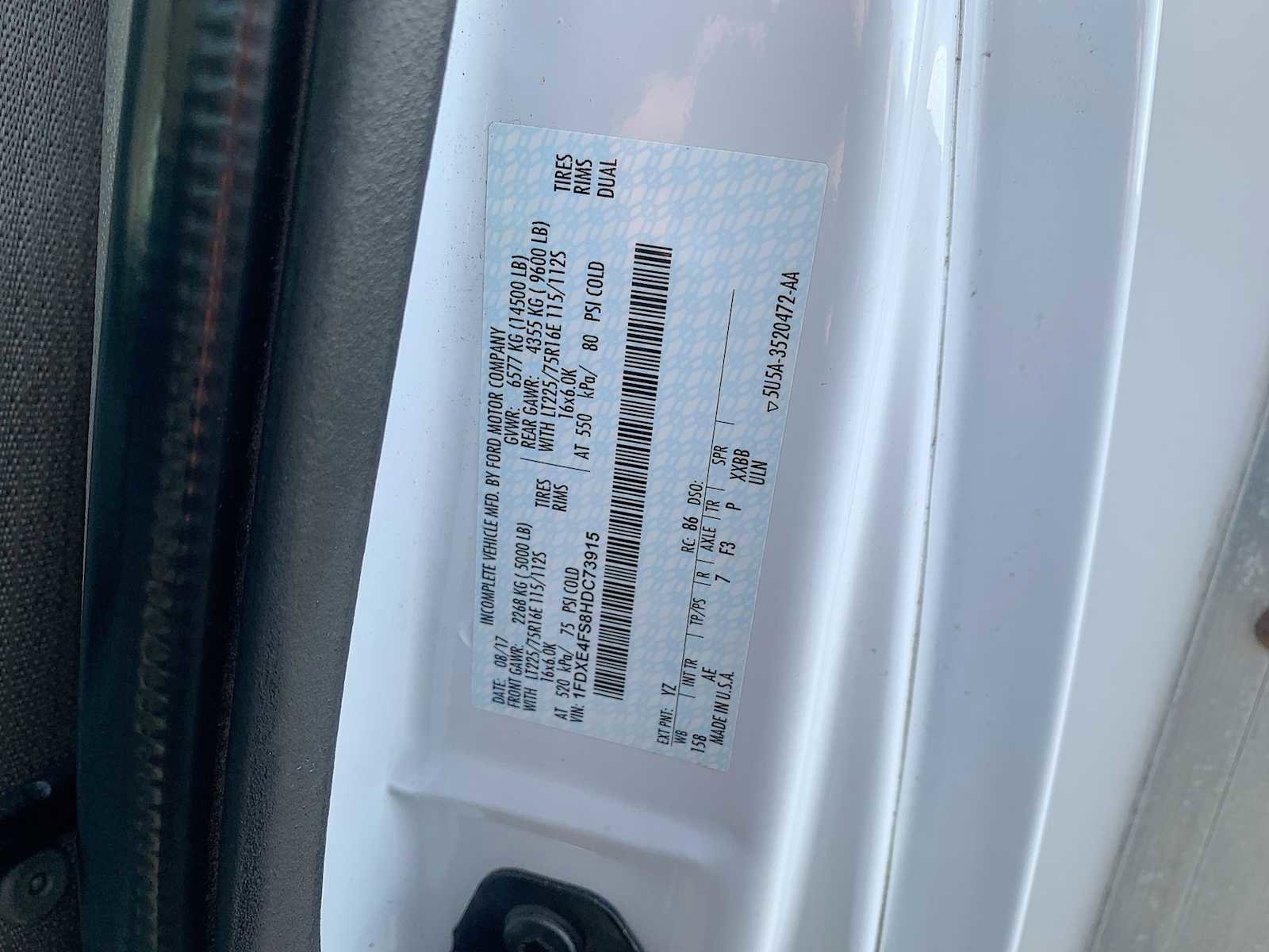 Used 2017 Ford E-450 and Econoline 450 Super Duty w/ Power Windows & Locks Group RWD image 27