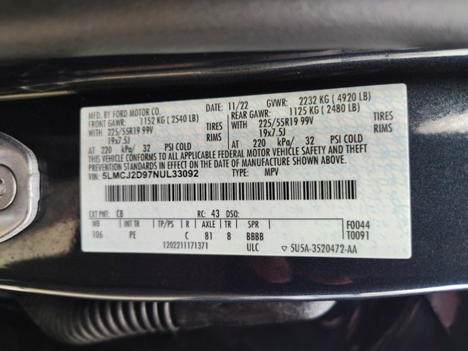 Used 2022 Lincoln Corsair Reserve w/ Equipment Group 201A AWD/4WD image 24
