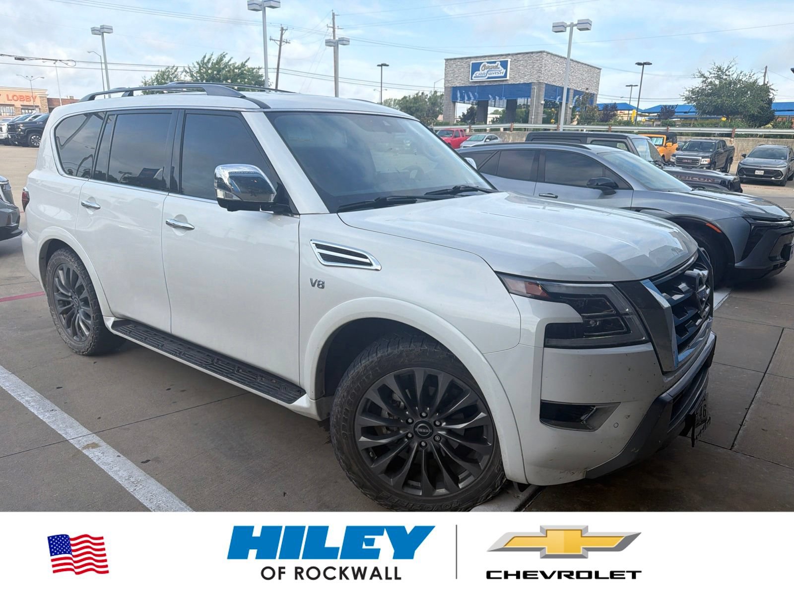 Used 2021 Nissan Armada Platinum w/ Captain's Chairs Package RWD video 1