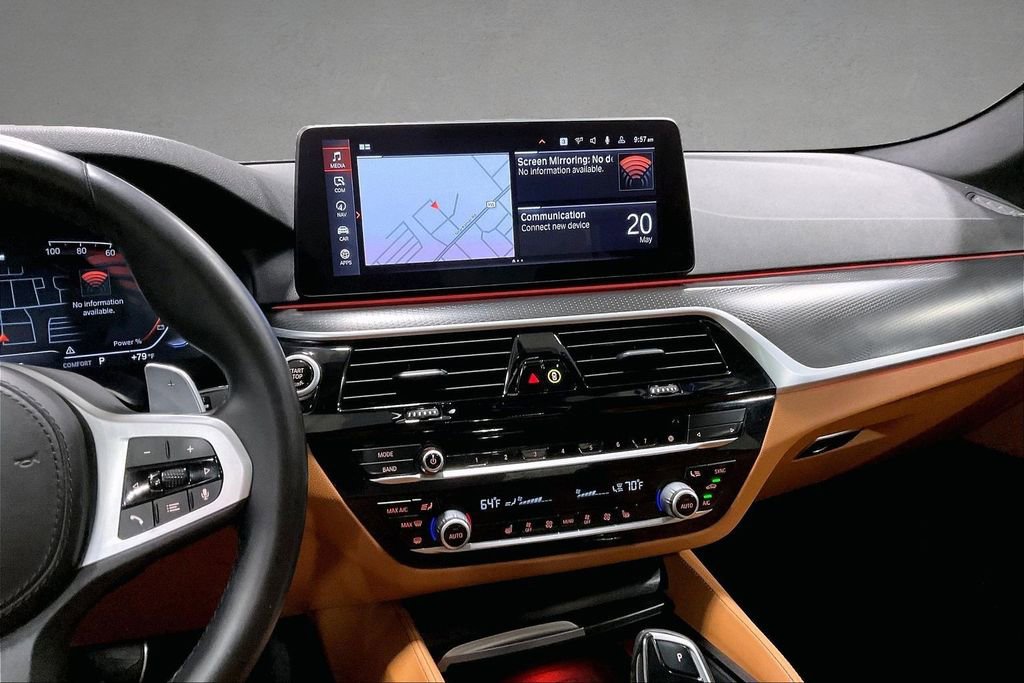 Used 2021 BMW 540i xDrive w/ M Sport Package AWD/4WD image 9