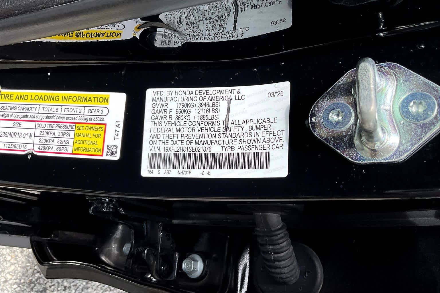 Used 2025 Honda Civic Sport image 33