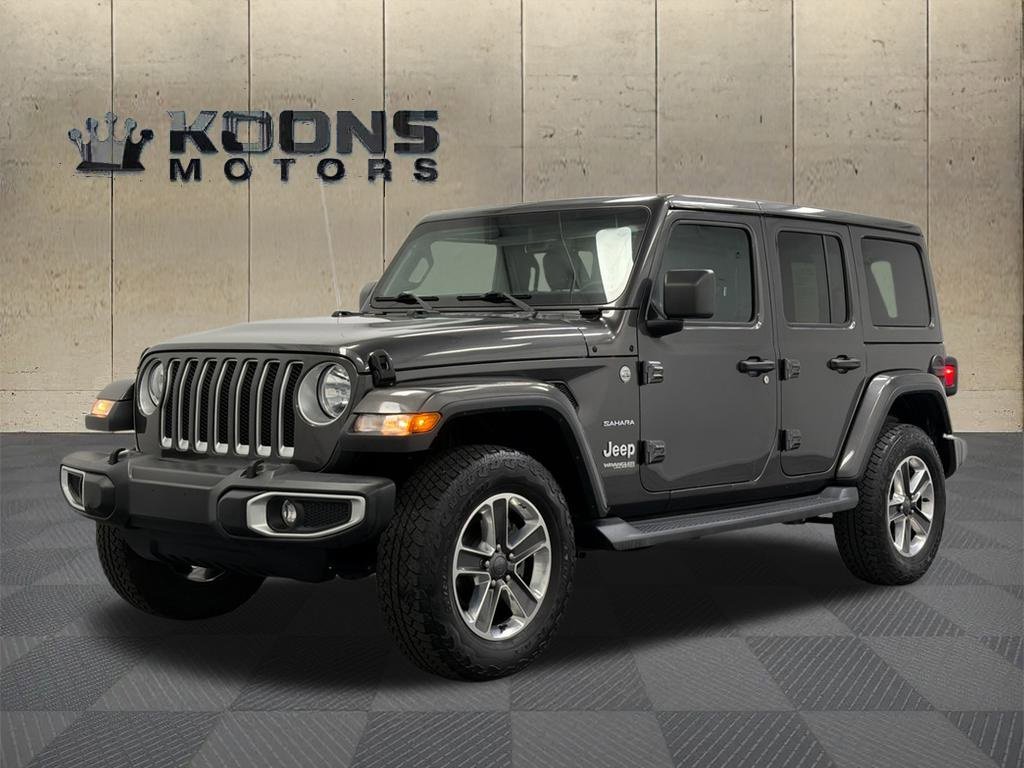 Used 2019 Jeep Wrangler Unlimited Sahara w/ Uconnect 4C Nav & Sound Group