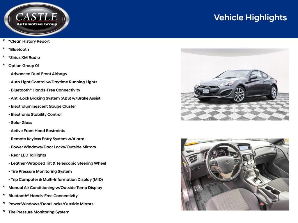 Used 2013 Hyundai Genesis 2.0T image 4
