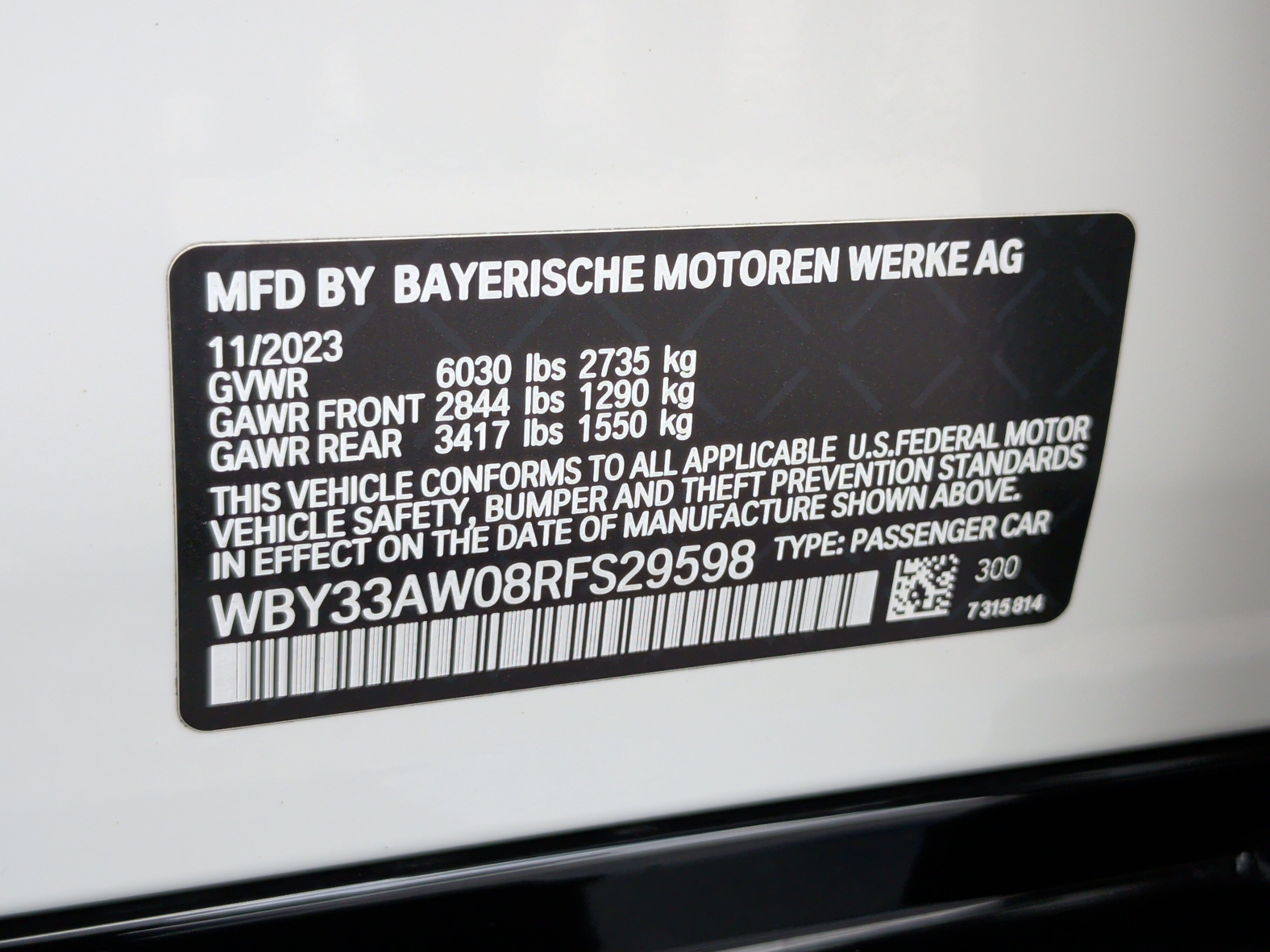 Certified 2024 BMW i4 M50 w/ Parking Assistance Package AWD/4WD image 43