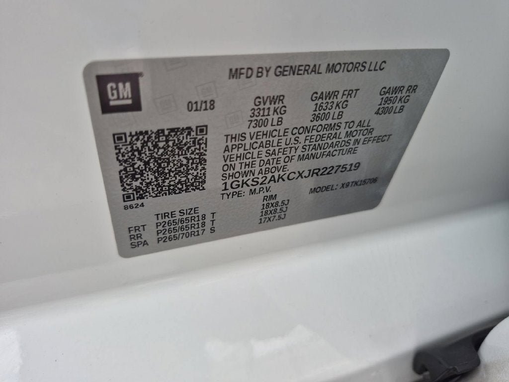 Used 2018 GMC Yukon SLE w/ HD Trailering Package AWD/4WD image 35