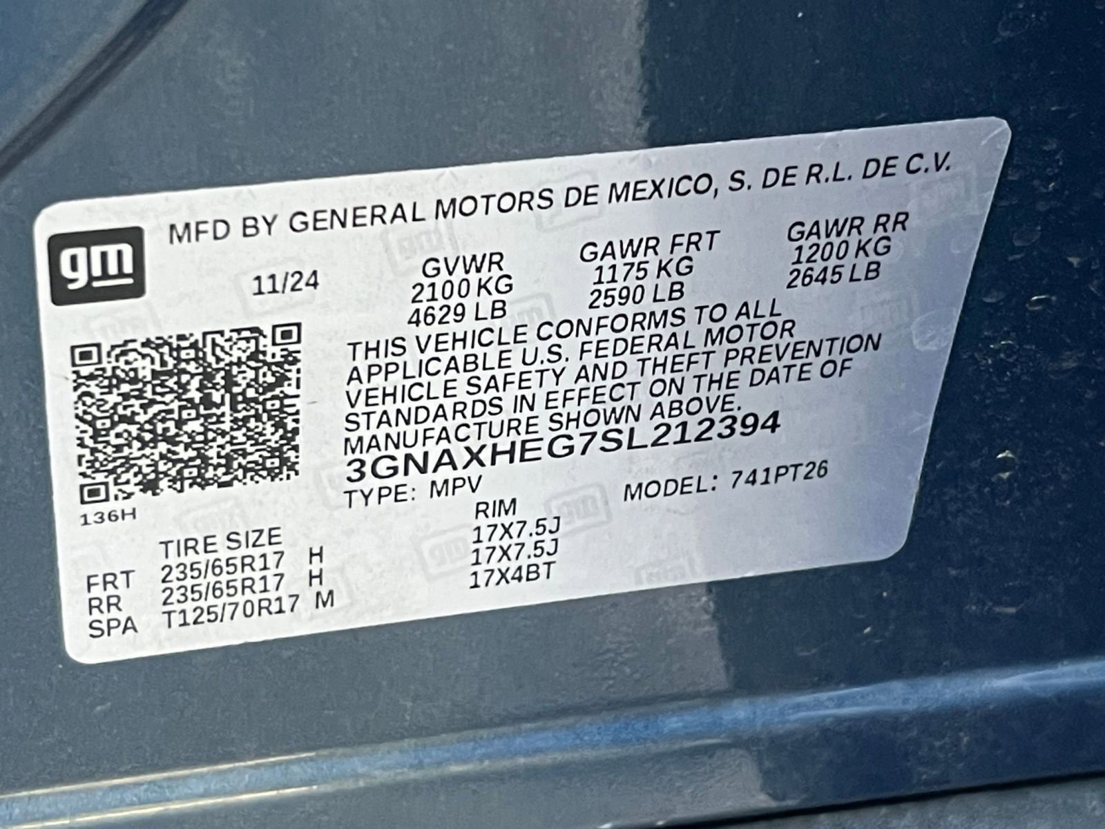 Used 2025 Chevrolet Equinox LT image 23