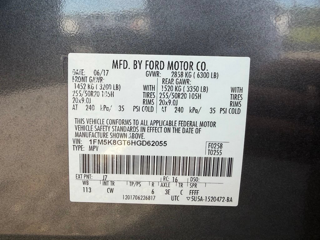 Used 2017 Ford Explorer Sport AWD/4WD image 28