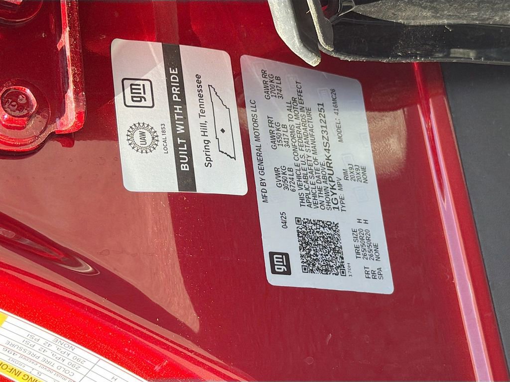 New 2025 Cadillac Lyriq Sport image 33