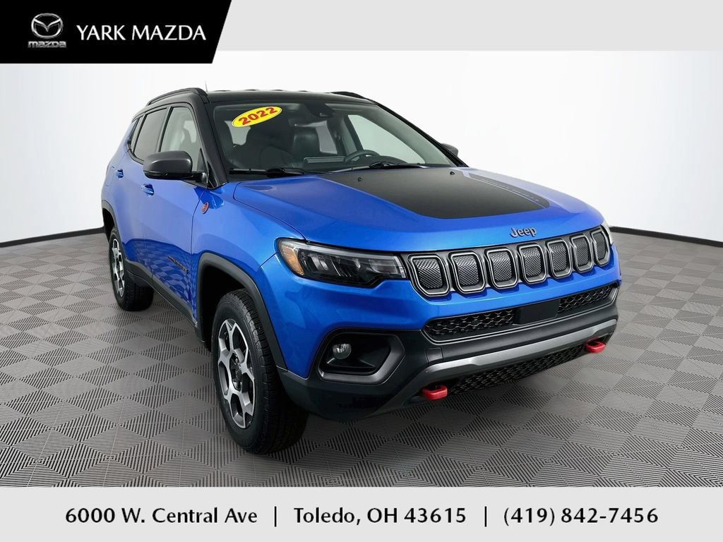Used 2022 Jeep Compass Trailhawk AWD/4WD image 1