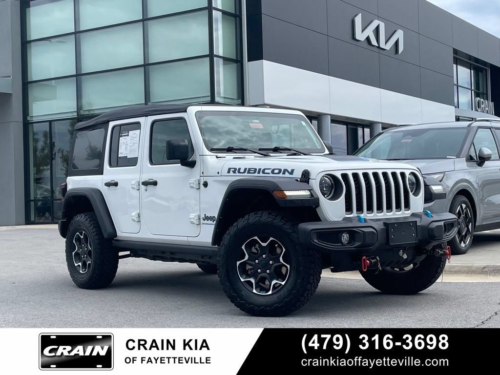 Used 2023 Jeep Wrangler Unlimited Rubicon 4xe AWD/4WD image 1