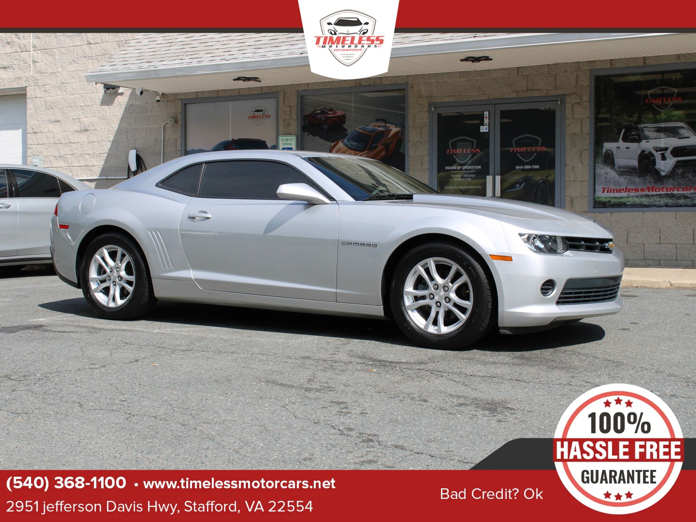 Used 2015 Chevrolet Camaro LS RWD image 1