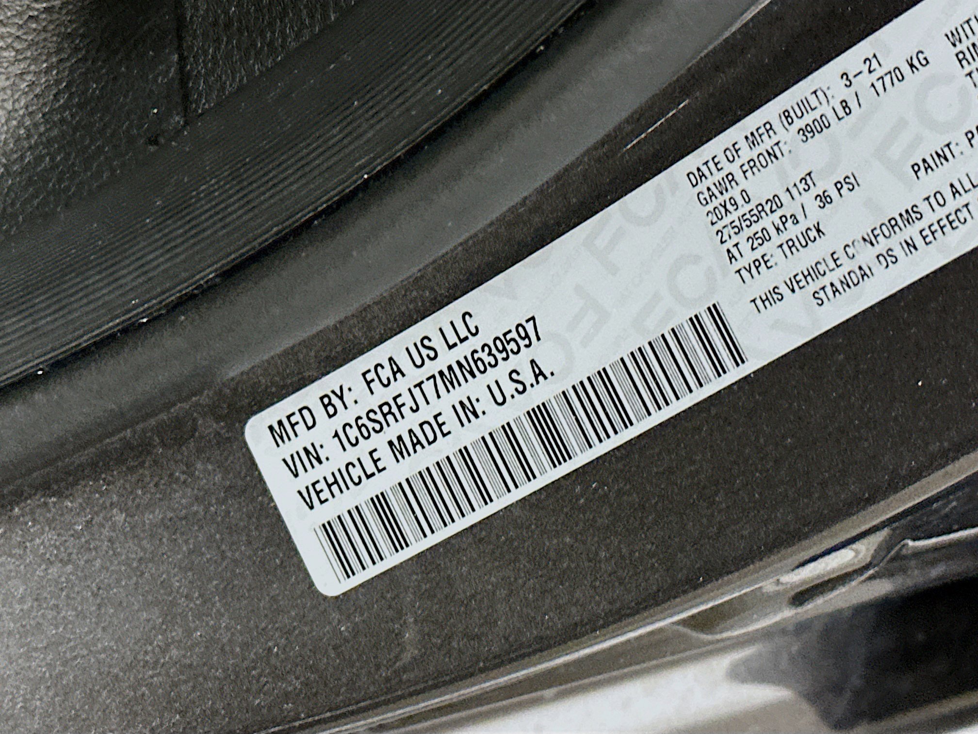 Used 2021 RAM 1500 Laramie image 12