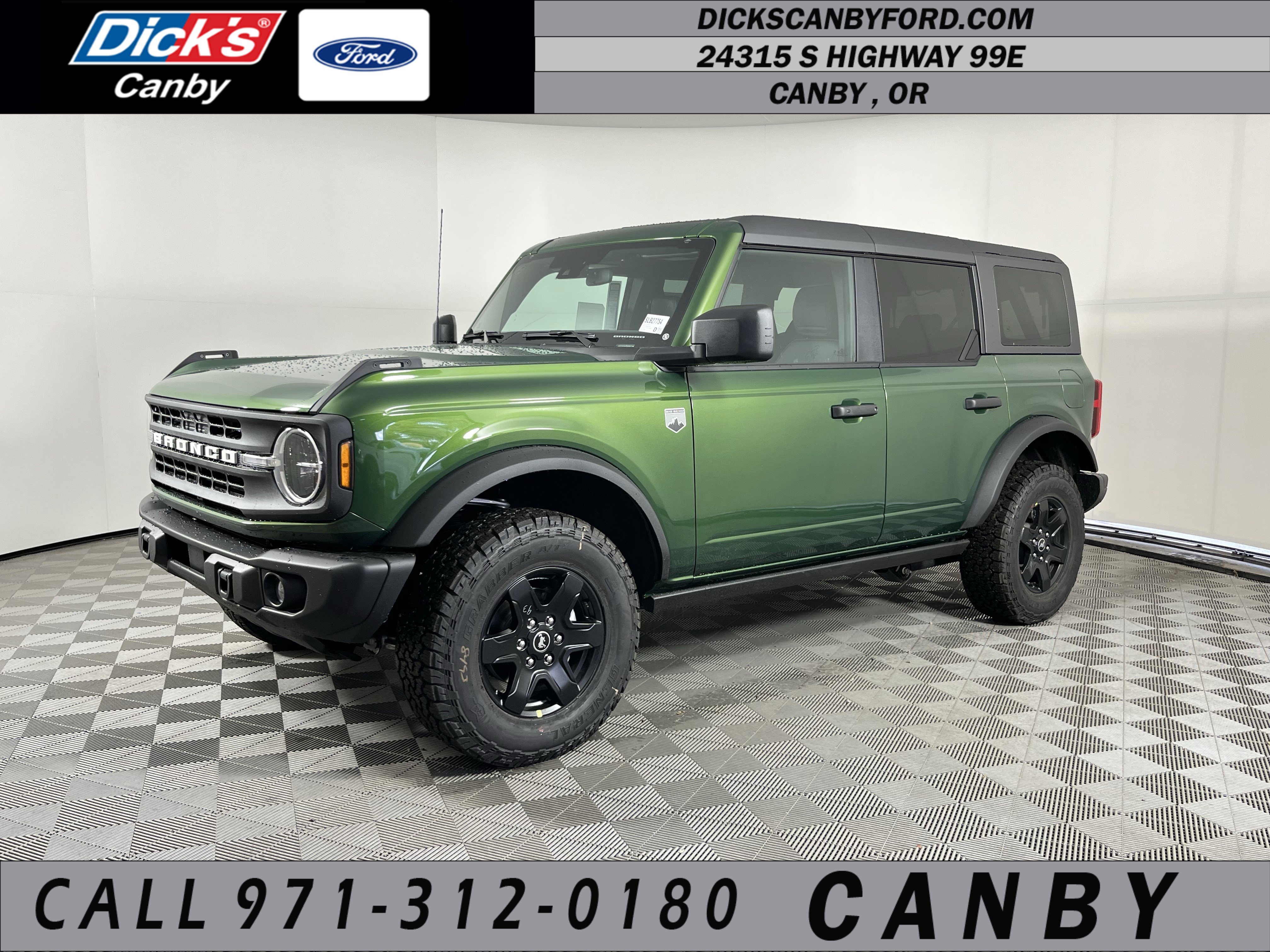 New 2025 Ford Bronco Big Bend w/ Black Diamond Package